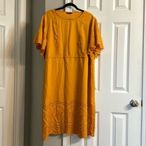 SHEIN plus size shift dress